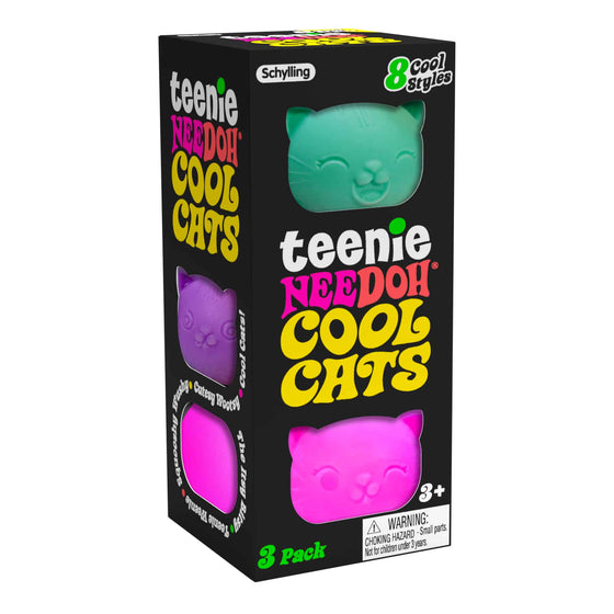 Teenie NeeDoh Cool Cats | G34X | V1BZ | CV1BZ