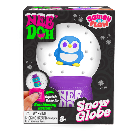 NeeDoh Squish N Flow Snow Globe | UD3O